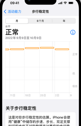 稷山iPhone手机维修如何在iPhone开启'步行稳定性通知'