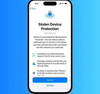 稷山苹果授权维修店分享被盗设备保护功能开启方法
