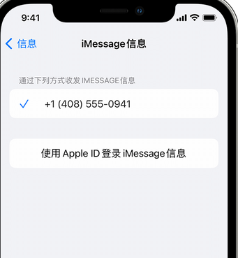 稷山apple维修iPhone上无法正常发送iMessage信息