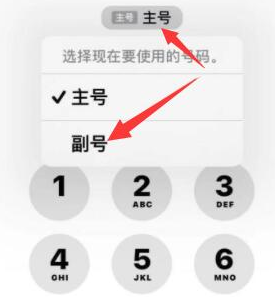 稷山苹果14维修店分享iPhone 14 Pro Max使用副卡打电话的方法 