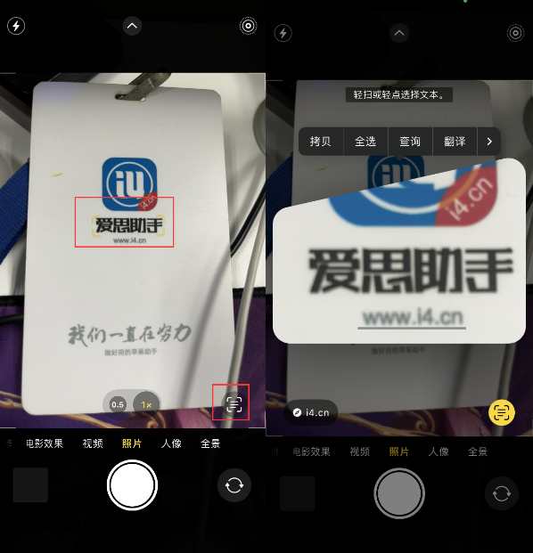 稷山苹果手机维修分享升级iOS 16后如何通过相机翻译文本 