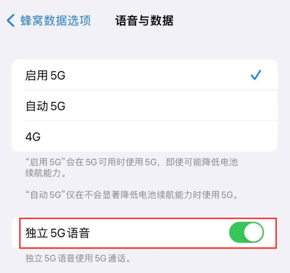 稷山苹果14维修分享iPhone 14 Pro如何开启VoNR 
